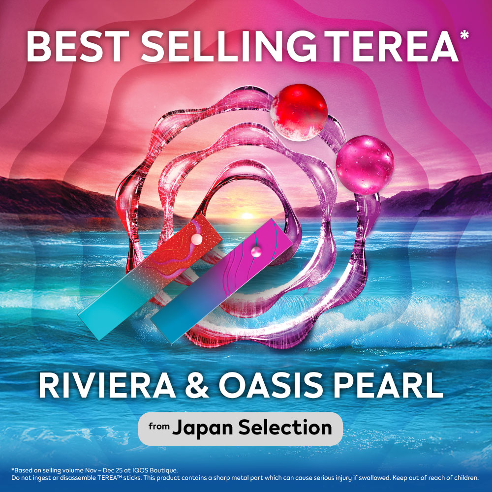 Temukan Varian Best Selling* TEREA Japan Selection: Riviera Pearl dan Oasis Pearl